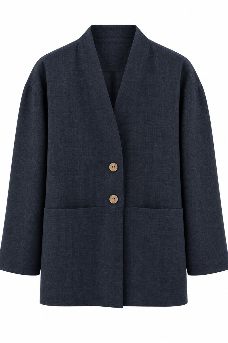 Leinenblazer Freya – aus hochwertigem Leinen - The Baltic Shop