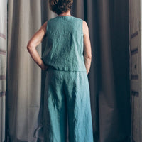 Leinenhose mit weiter Silhouette "Laima" - The Baltic Shop