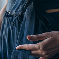 Leinenhose mit weiter Silhouette "Laima" - The Baltic Shop