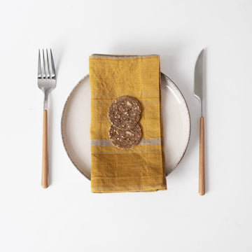 Leinenservietten Amber 2 - er Set - The Baltic Shop