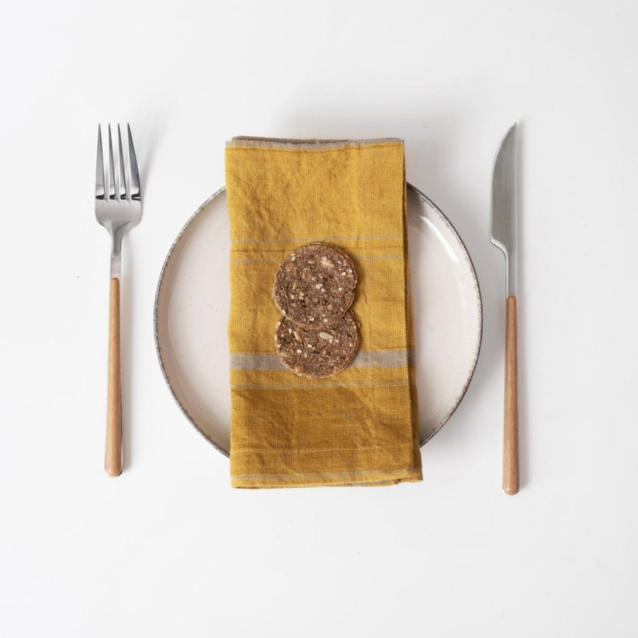 Leinenservietten Amber 2 - er Set - The Baltic Shop