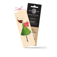 Lesezeichen aus Holz - Blumenherz - The Baltic Shop