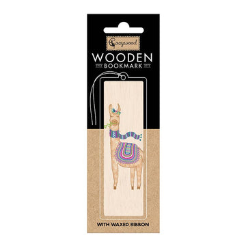 Lesezeichen aus Holz - Drama Lama - The Baltic Shop