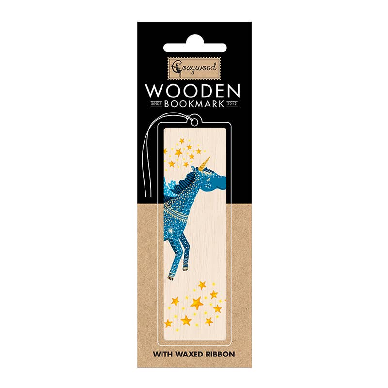 Lesezeichen aus Holz - Einhorn - The Baltic Shop