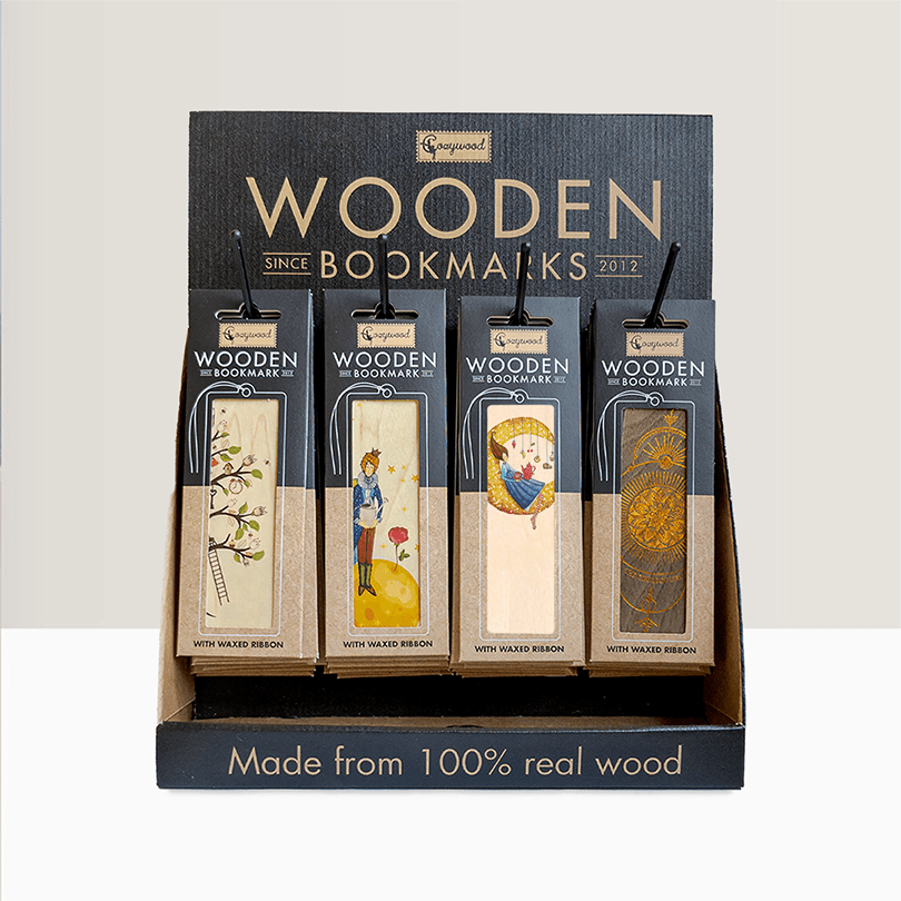 Lesezeichen aus Holz - Mondträume - The Baltic Shop