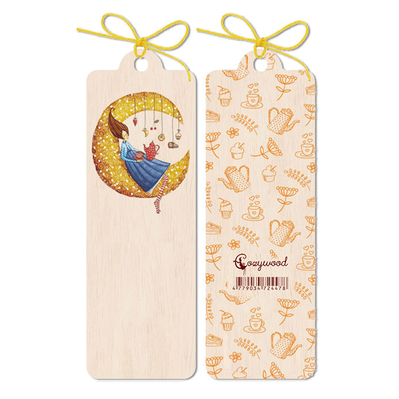 Lesezeichen aus Holz - Mondträume - The Baltic Shop