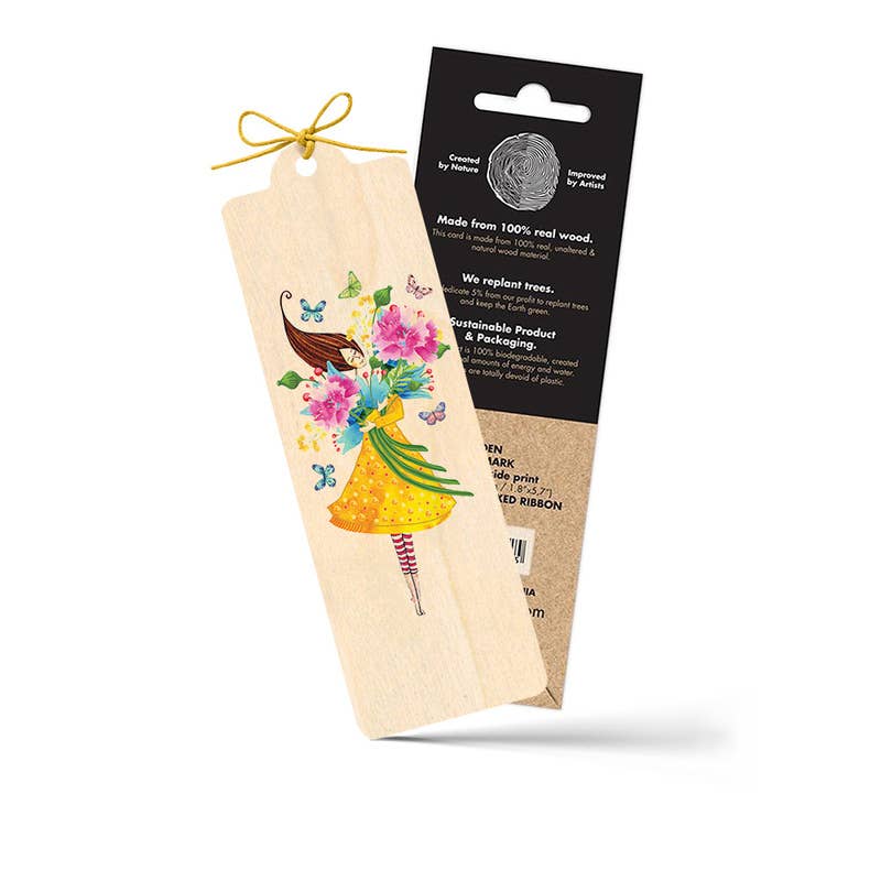 Lesezeichen aus Holz - Umarmung - The Baltic Shop