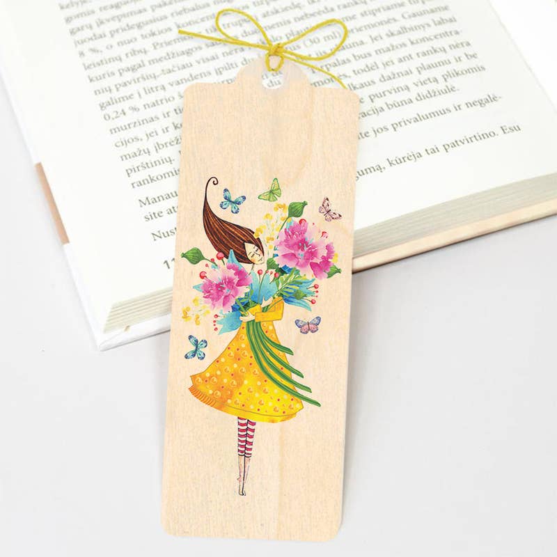 Lesezeichen aus Holz - Umarmung - The Baltic Shop
