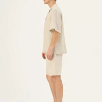 Libertas Shirt in Melange– Moderne Leichtigkeit aus Leinen - The Baltic Shop