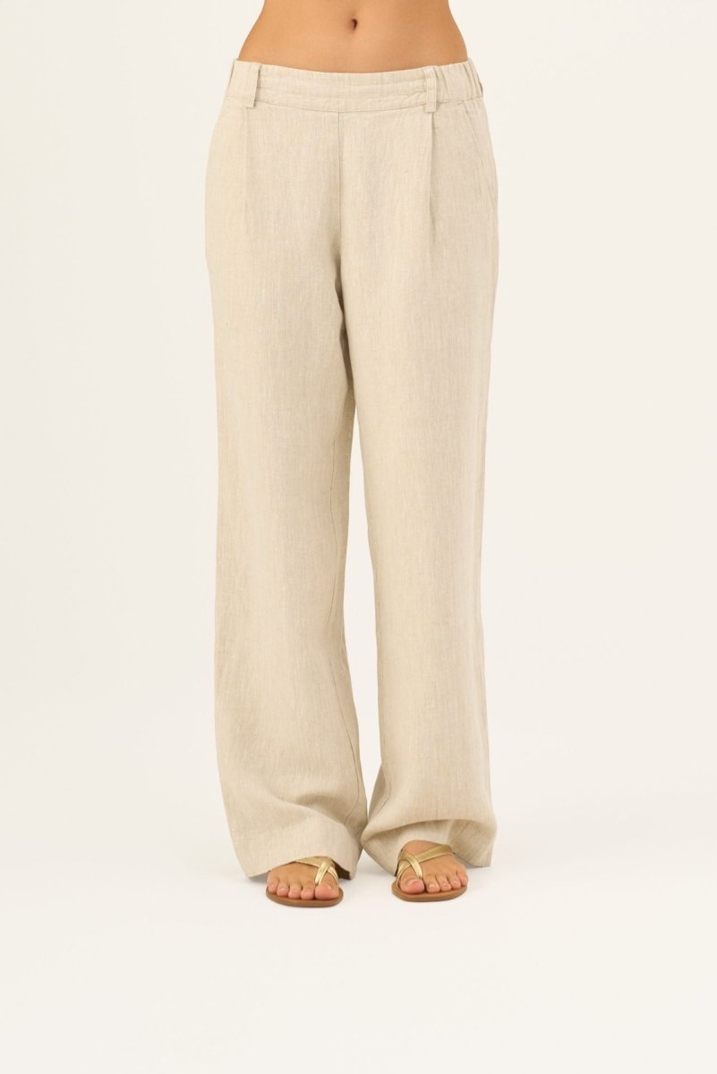 Luftige Damenhose aus 100 % Leinen - The Baltic Shop