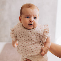 Wasserfestes Musselin Lätzchen