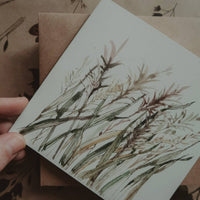 Meadow Plants - Klappkarte - The Baltic Shop