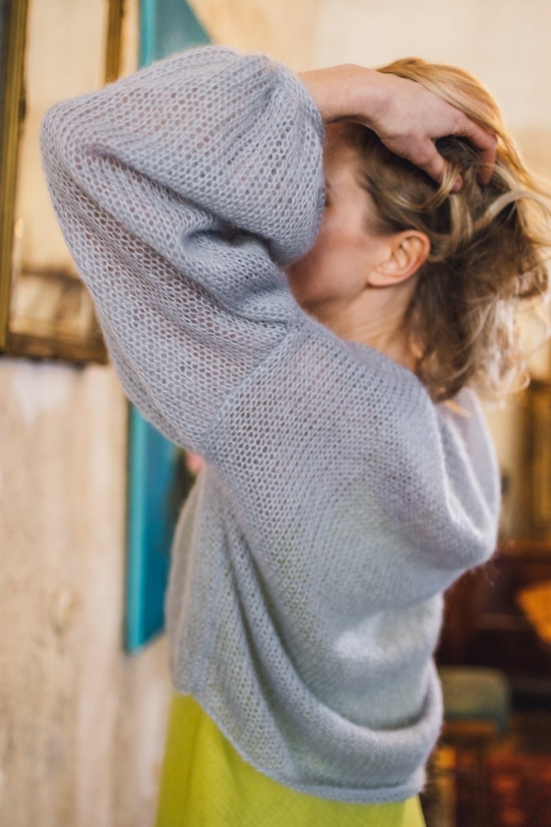 Mohair Pullover mit Seide – Leichter Luxus - Strick - The Baltic Shop