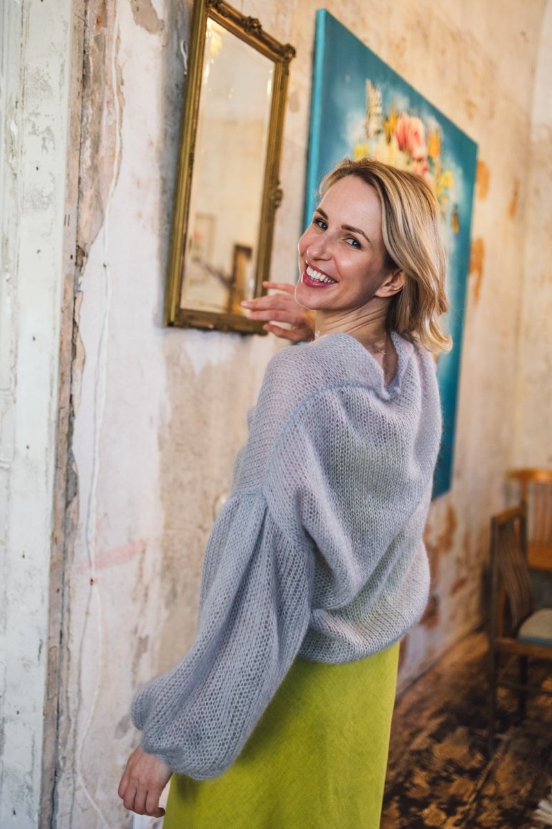 Mohair Pullover mit Seide – Leichter Luxus - Strick - The Baltic Shop