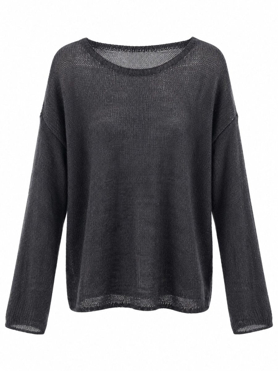 Mohair-Seide Pullover in 5 Farben - The Baltic Shop