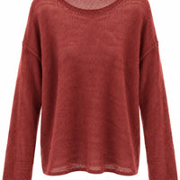Mohair-Seide Pullover in 5 Farben - The Baltic Shop