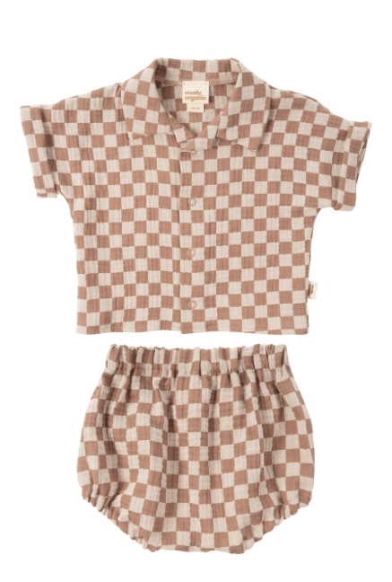Muslin Baby Shirt mit Bloomers Set - The Baltic Shop