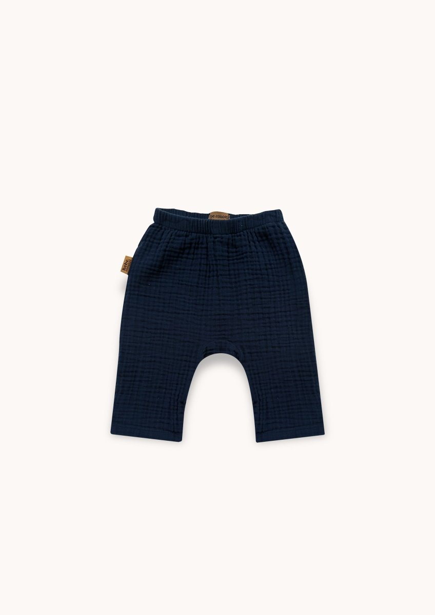 Musselin Babyhose aus Bio - Baumwolle – Weiche & atmungsaktive Babykleidung - The Baltic Shop