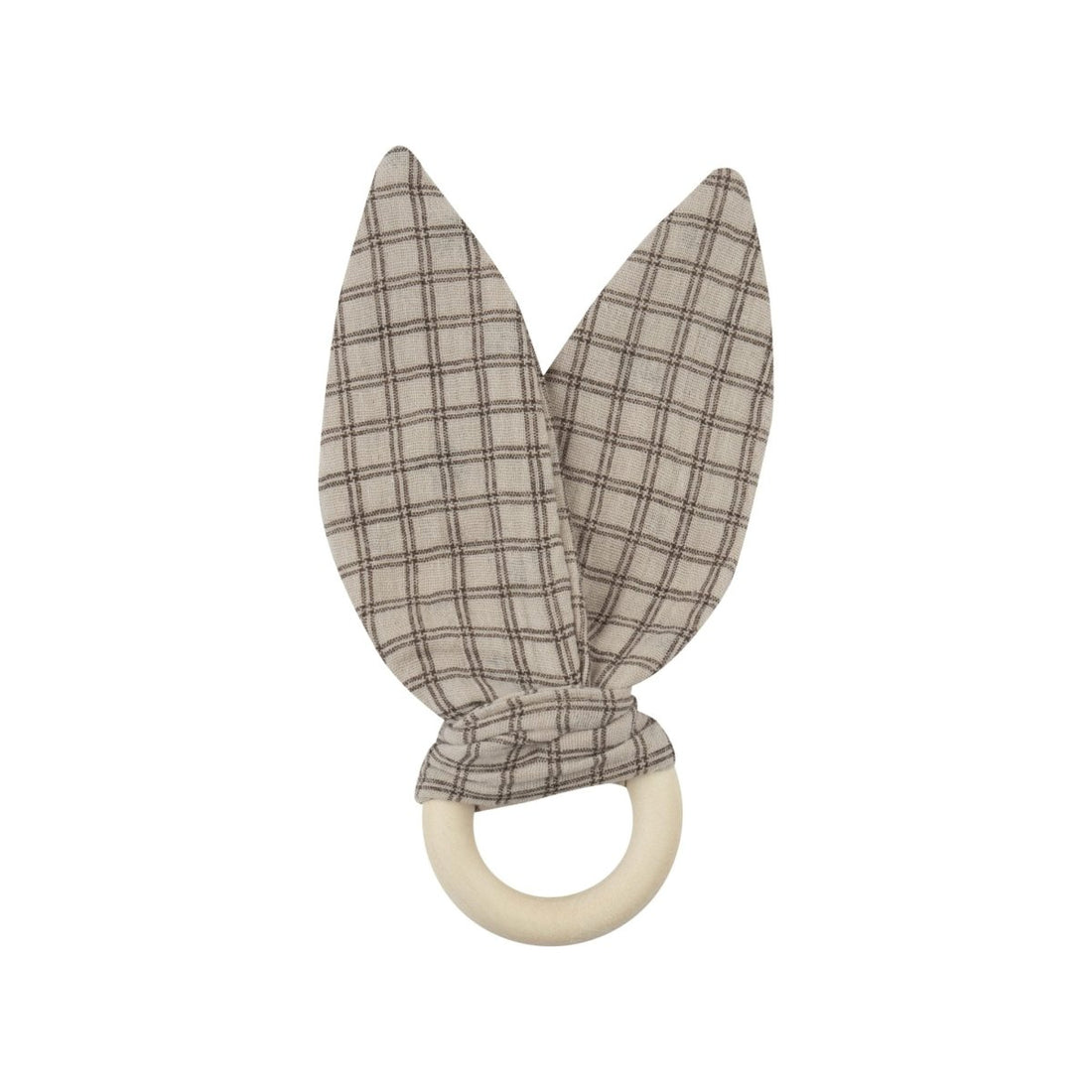 Musselin Hasenohren Beißring - The Baltic Shop