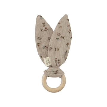Musselin Hasenohren Beißring - The Baltic Shop
