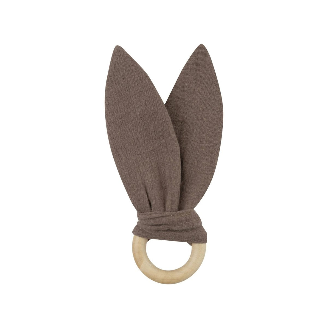 Musselin Hasenohren Beißring - The Baltic Shop