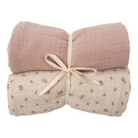 Musselin Tücher 2er Set aus Bio Baumwolle - The Baltic Shop