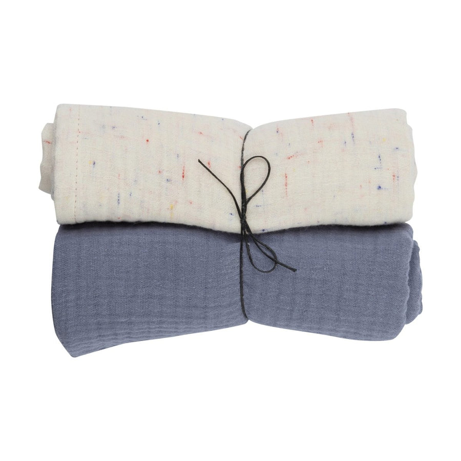 Musselin - Tücher 2er Set aus Bio Baumwolle - The Baltic Shop