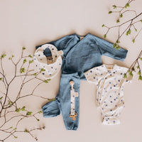 Musselin Wrap Jacke aus Bio Baumwolle in 3 Farben - The Baltic Shop