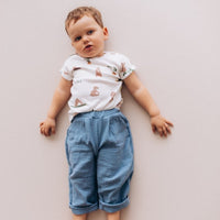 Musselinhose für Kids in Blau - The Baltic Shop