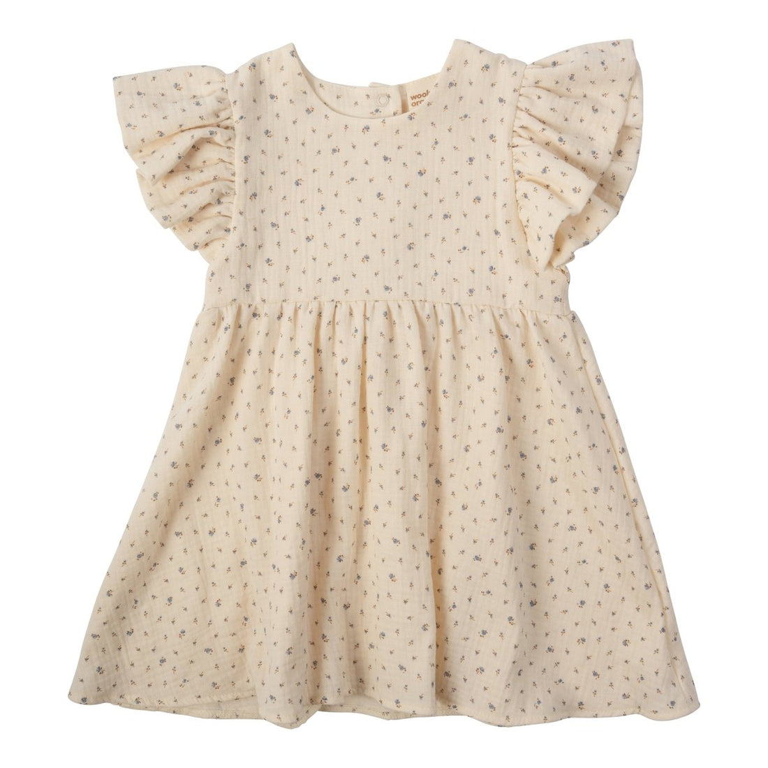 Musselinkleid aus Bio Baumwolle in 2 Farben - The Baltic Shop