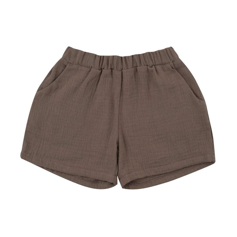 Musselinshorts aus 100 % GOTS - zertifizierter Bio - Baumwolle - The Baltic Shop