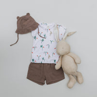 Musselinshorts aus 100 % GOTS - zertifizierter Bio - Baumwolle - The Baltic Shop