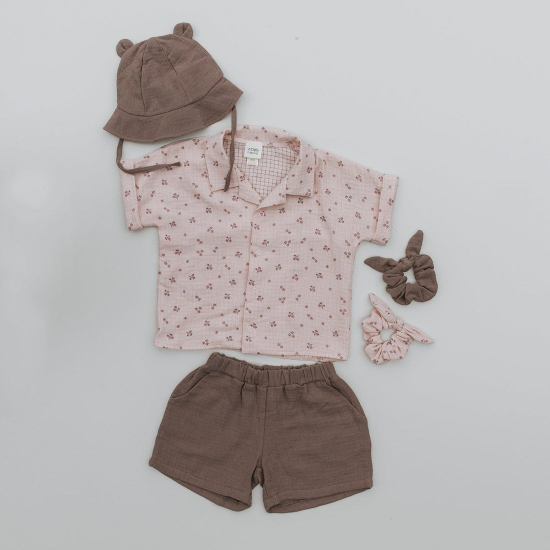 Musselinshorts aus 100 % GOTS - zertifizierter Bio - Baumwolle - The Baltic Shop