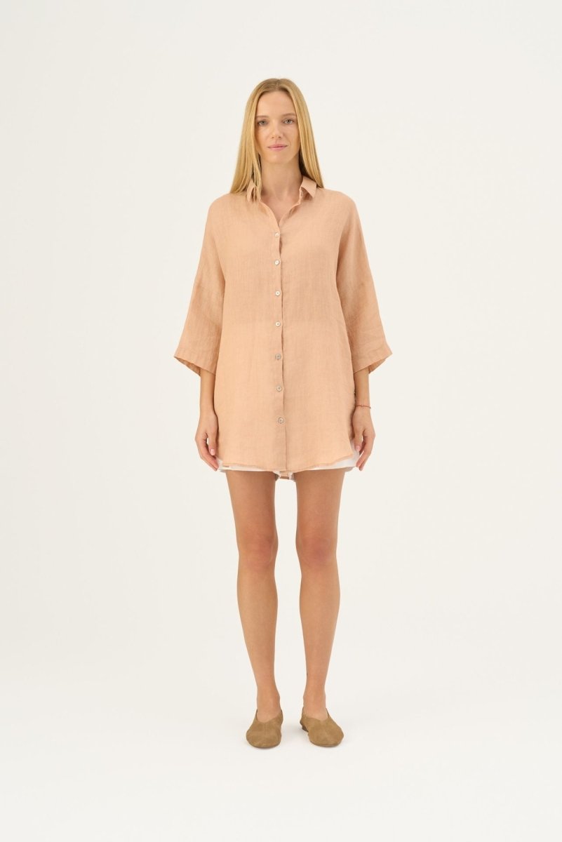 Oregano Oversized Leinenbluse - The Baltic Shop