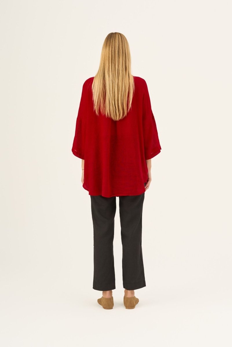 Oregano Oversized Leinenbluse - The Baltic Shop