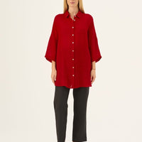 Oregano Oversized Leinenbluse - The Baltic Shop