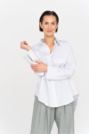 Oversize Hemd aus Baumwolle 'PORTO' - The Baltic Shop