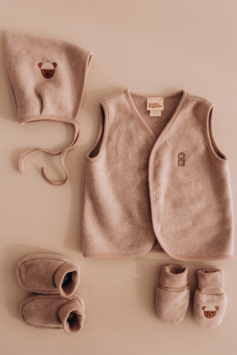 Pixie-Mütze aus Bio-Baumwollfleece - The Baltic Shop
