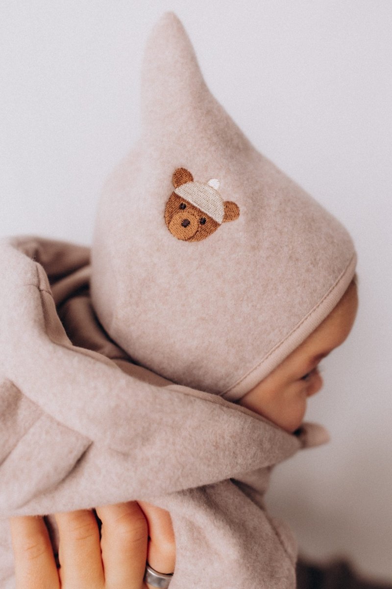 Pixie-Mütze aus Bio-Baumwollfleece - The Baltic Shop