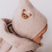 Pixie-Mütze aus Bio-Baumwollfleece - The Baltic Shop