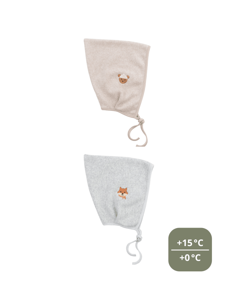 Pixie-Mütze aus Bio-Baumwollfleece - The Baltic Shop