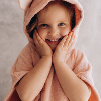 Poncho Badetuch mit Mausohren in 3 Farben - The Baltic Shop