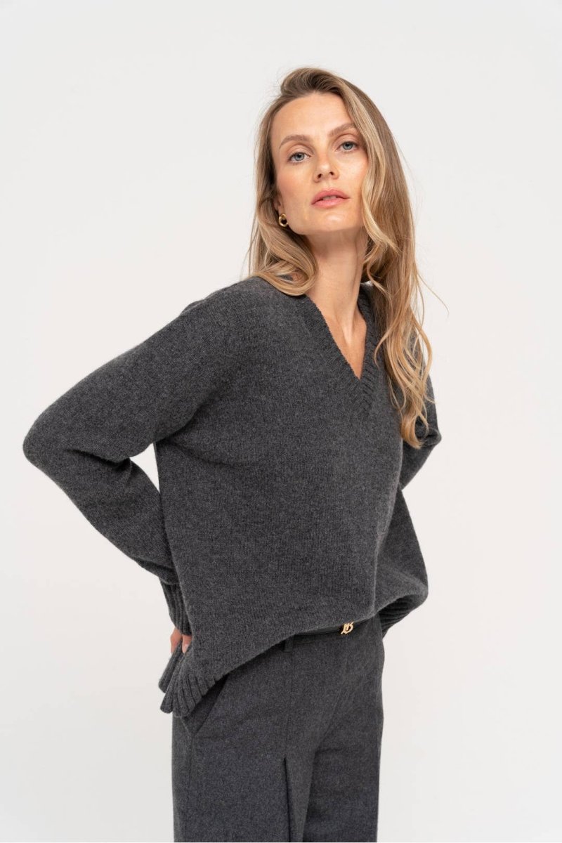 PULLOVER 'MALMO' aus Merinowolle und Cashmere - The Baltic Shop