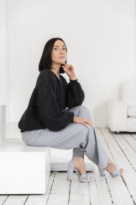 Pullover mit Puffärmel - The Baltic Shop