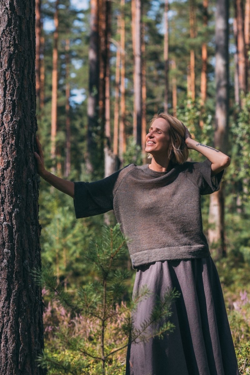 Reglan Pullover mit 3/4 Ärmel - The Baltic Shop