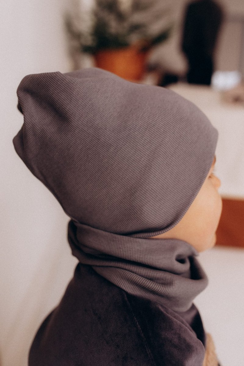 Ripp-Beanie aus Bio-Baumwolle - The Baltic Shop