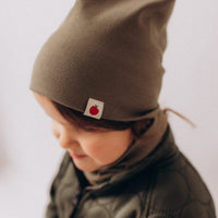 Ripp-Beanie aus Bio-Baumwolle - The Baltic Shop