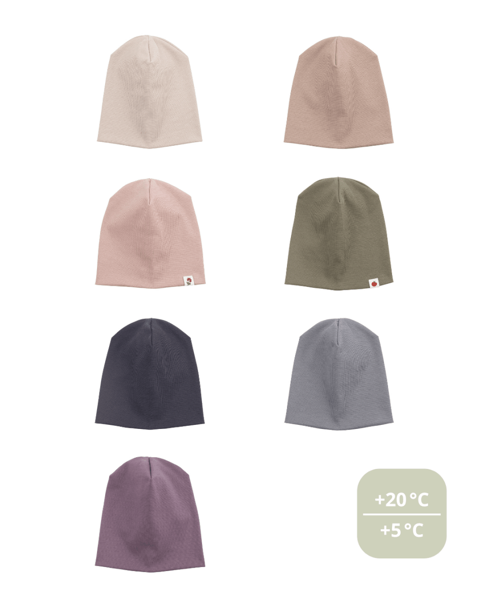 Ripp-Beanie aus Bio-Baumwolle - The Baltic Shop