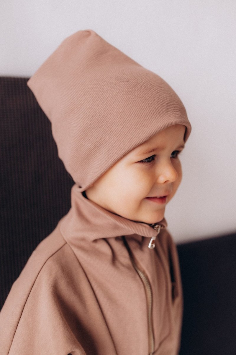 Ripp-Beanie aus Bio-Baumwolle - The Baltic Shop