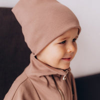 Ripp-Beanie aus Bio-Baumwolle - The Baltic Shop